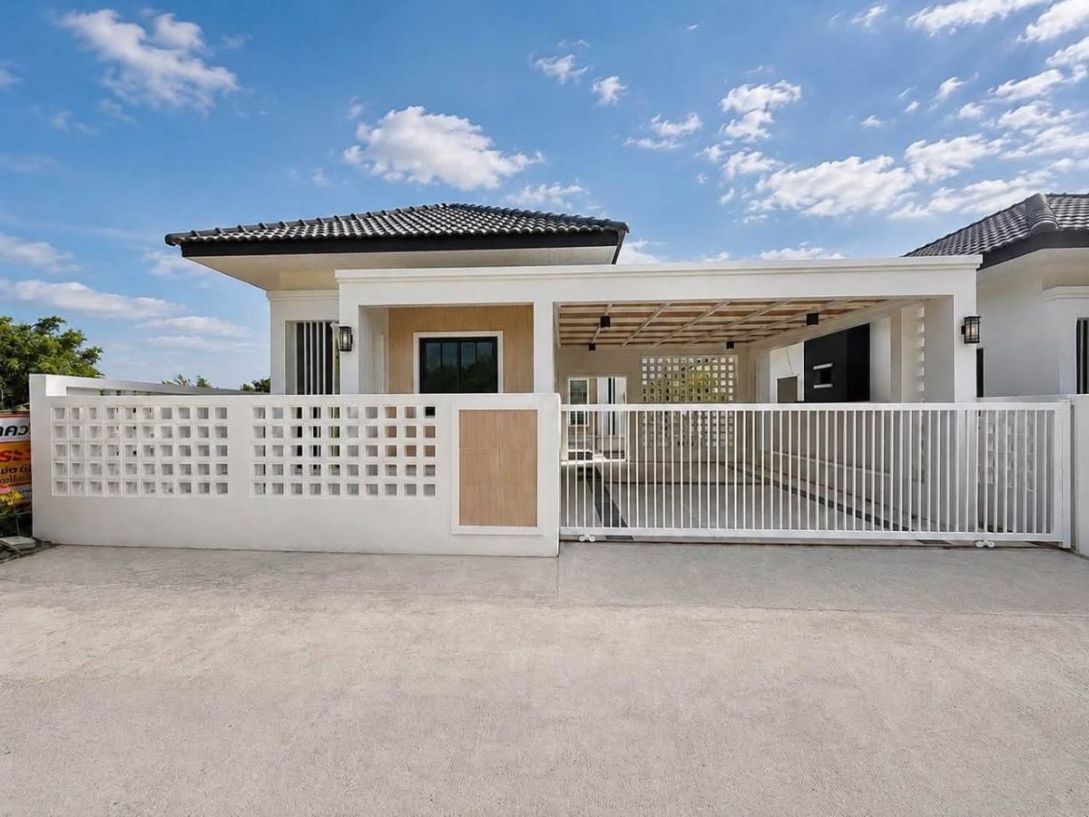 Single house, Big Piman, Nikhom Phatthana Soi 5, Nikhom Phatthana, Rayong