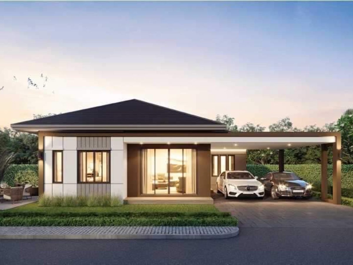 New houses at Sai Lom Yen, Ban Chang